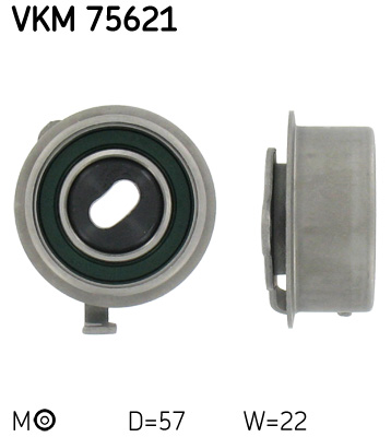 SKF VKM 75621 Feszítőgőrgő fogasszíj-vezérműszíjhoz